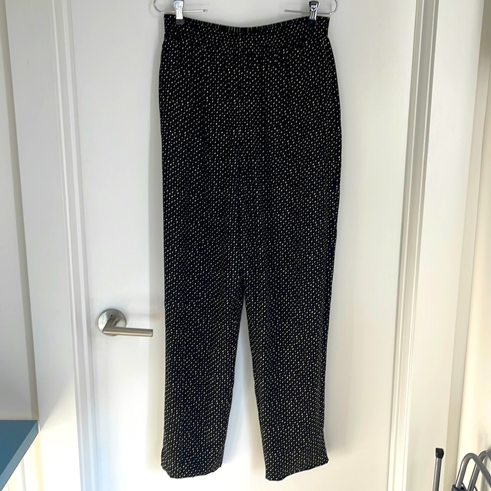 Vintage reversible silky pants.